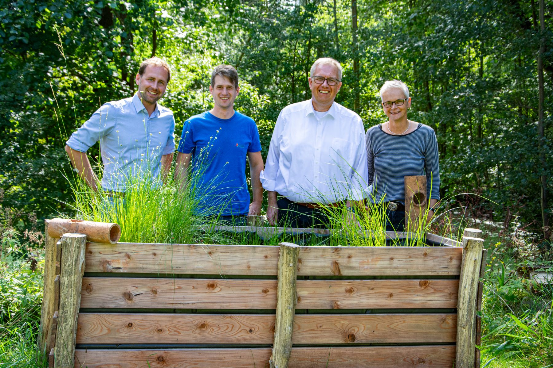 Begutachtung des Hochmoores bei der Stiftung Naturschutz Schleswig-Holstein