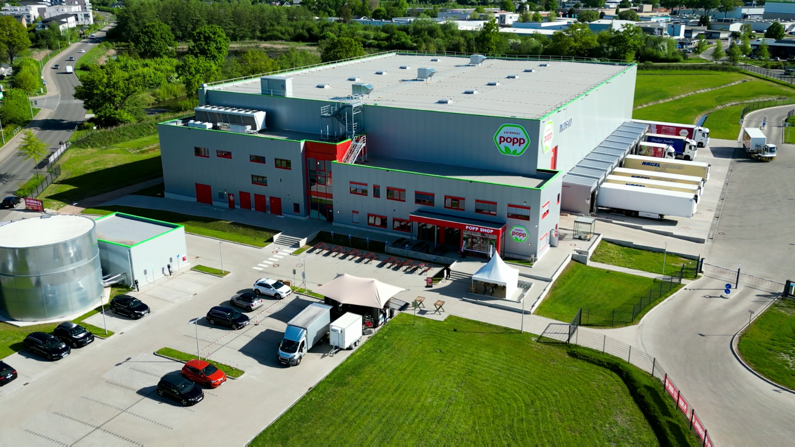 Logistikzentrum Popp Feinkost