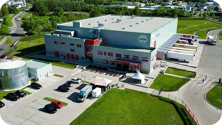 Logistikzentrum Popp Feinkost